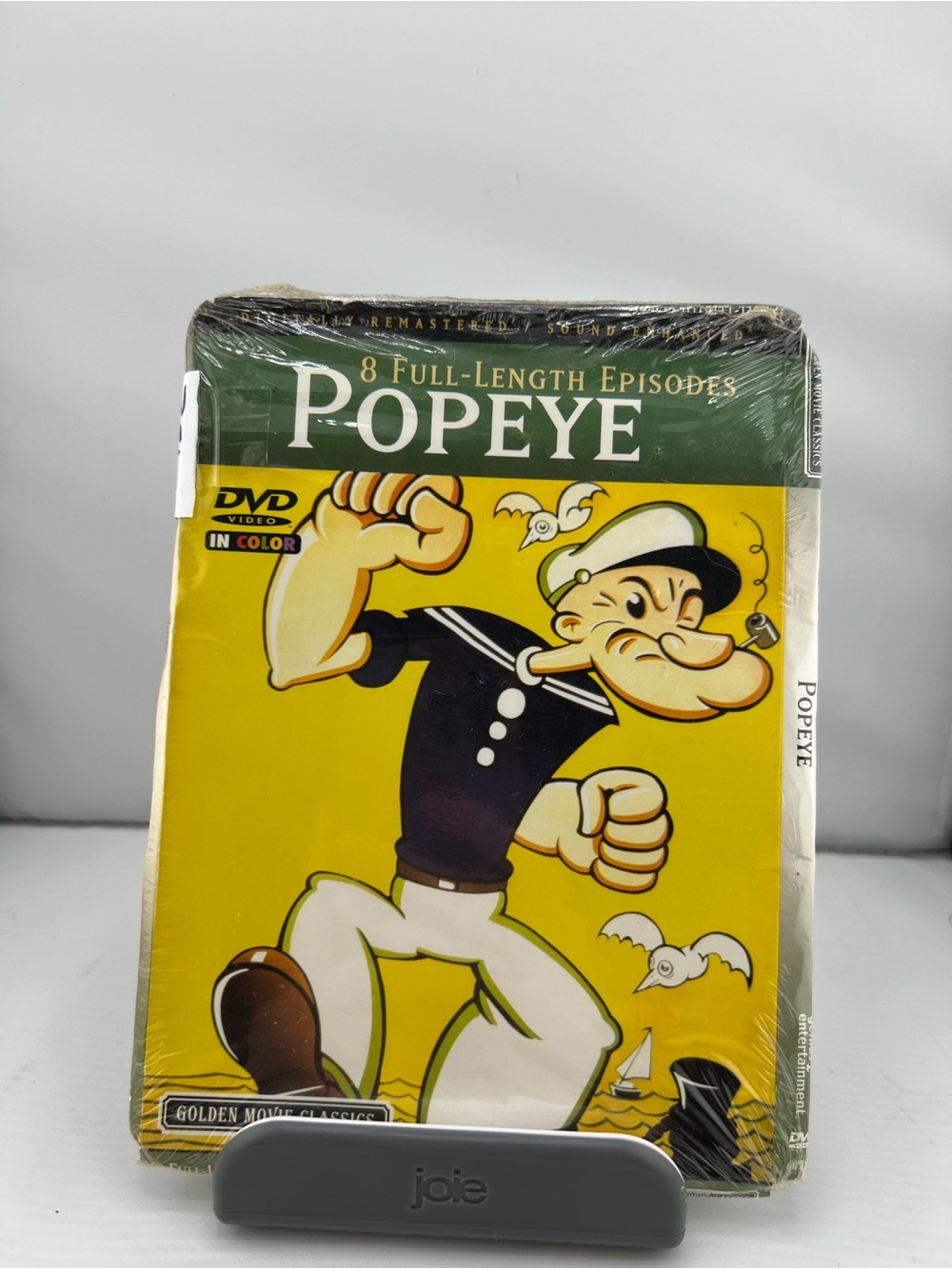 📀Popeye 8 Full-Length Episodes DVD - Yellow Cover